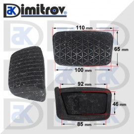 Гумичка педал Opel Meriva Zafira Corsa C Tigra Combo