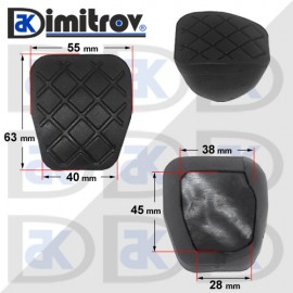 Гумичка педал Audi Seat Skoda Volkswagen