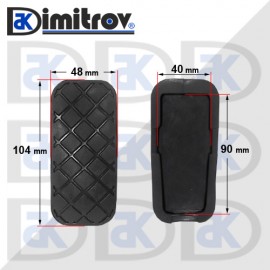 Гумичка педал Audi A3 Skoda Octavia Volkswagen Bora Golf New Beetle