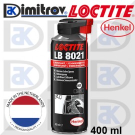 Силиконов спрей за смазване Loctite LB 8021 400 ml