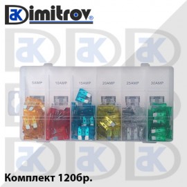 Авто бушони комплект 120 броя