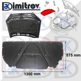 Предпазна кора преден капак Audi A4 Предпазна кора преден капак Audi A4