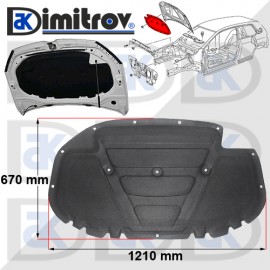 Предпазна кора преден капак VW Golf VII Предпазна кора преден капак VW Golf VII