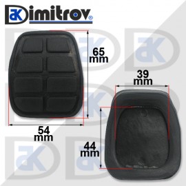 Гумичка педал Smart Forfour