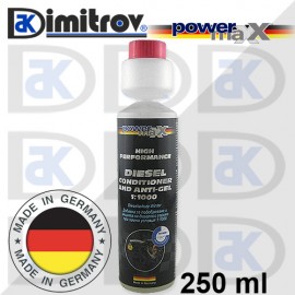 Добавка против замръзване на дизелово гориво PowermaXX Diesel conditioner and anti-gel 250 ml