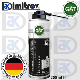 Спрей почистване дебитомери GAT Airflow Sensor Cleaner 200 ml