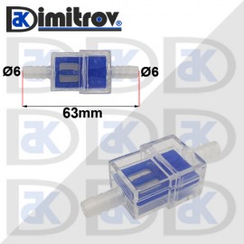 Горивен филтър Ø6 х Ø6 х 63 mm