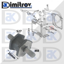 Тампон кутия въздушен филтър Mercedes Atego Capacity Citaro Conecto LK/LN2 O301 O303 O309 O402 O405 OH Series Unimog