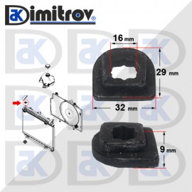 Тампон радиатор Ford B-Max Ecosport Fiesta Trasit Courier Tourneo Courier