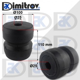 Буфер тампон Ø25 x Ø25 x Ø100 х 110 mm