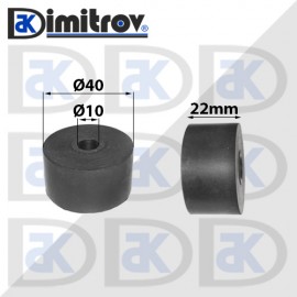 Гумен тампон Ø 10 х Ø 40 х 22 mm