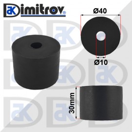 Гумен тампон Ø 10 х Ø 40 х 30 mm