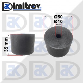 Гумен тампон Ø 10 х Ø 50 х 35 mm