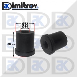 Гумен тампон Ø 14 x Ø 32 x 38 mm