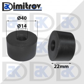 Гумен тампон Ø 14 х Ø 40 х 22 mm
