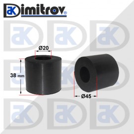 Гумен тампон Ø 20 х Ø 45 х 38 mm