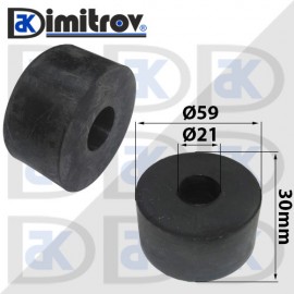 Гумен тампон Ø 21 х Ø 59 х 30 mm