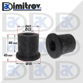 Гумен тампон Ø 22 x Ø 41 x 45 / 40 mm