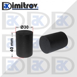 Гумен тампон Ø 30 х 40 mm
