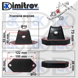 Буфер тампон Iveco Daily I II III IV New Daily New Turbo Daily