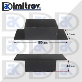 Буфер тампон 75 х 180 х 45 mm