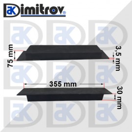 Буфер тампон 75 х 355 х 30 mm