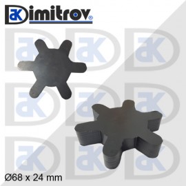 Каре куплунг мотор универсално Ø68 x 24 mm