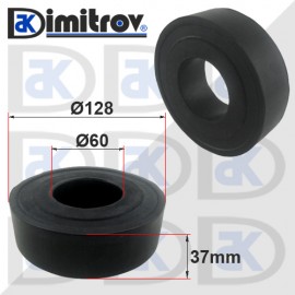 Гумен тампон Ø 60 x Ø 128 x 37 mm