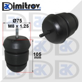 Буферен тампон M8 x 1,25 х Ø75 х 105 mm