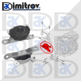 Тампон двигател Volvo C30 C70 S40 V40 V50