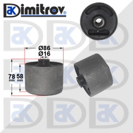 Тампон двигател Ø16 x Ø86 x 78/58 mm Toyota Corolla