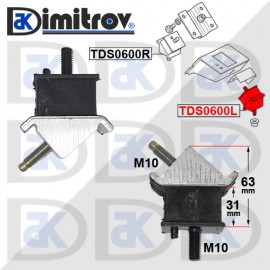 Тампон двигател ляв Land Rover Defender Discovery Range Rover