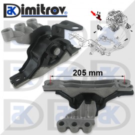 Тампон двигател - десен Chevrolet Captiva Opel Antara