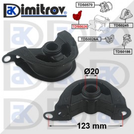Тампон двигател Honda Civic CR-V CRX HR-V Rover 400