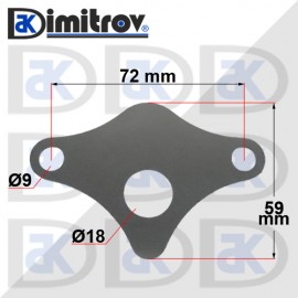 Капачка EGR клапан Opel Astra Combo Corsa Meriva Tigra Vectra Zafira