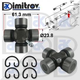 Каре кардан Ø23,82 x 61,30 mm Land Rover Freelander