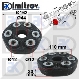 Гумено каре BMW 1(E81 E82 E88) 3(E90 E91 E92 E93) 5(E60 E61) 6(E63 E64) 7(E65 E66 E67) X3(E83)