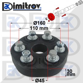 Гумено каре BMW E46 E39 E38 E65 E66 E67 E83