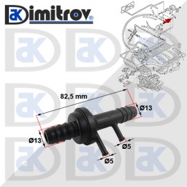 Клапан възвратен Audi 80 90 100