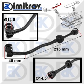 Маркуч картерни газове Opel Astra H J Corsa D Insignia A Meriva