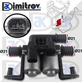 Клапан регулиращ охладителната течност BMW 5 (E39) 7 (E38) X5 (E53)
