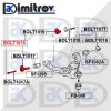 Болт преден носач Lexus GX400 GX460 GX470 Toyota 4Runner FJ Cruiser Hilux Land Cruiser Prado