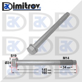 Болт преден носач Lexus GX400 GX460 GX470 Toyota 4Runner FJ Cruiser Hilux Land Cruiser Prado