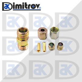 Бавна връзка за шлаух Ø6 mm