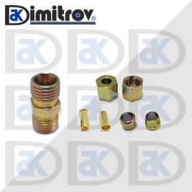 Бавна връзка за шлаух Ø8 mm