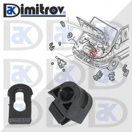 Щипка щека преден капак Fiat Barchetta Brava Bravo Doblo Ducato Marea Tempra
