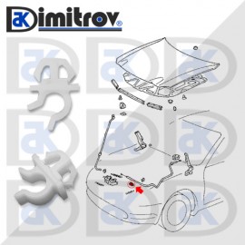 Щипка щека преден капак Toyota Carina II Celica Hiace Щипка щека преден капак Toyota Carina II Celica Hiace