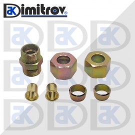 Бавна връзка за шлаух Ø15 mm