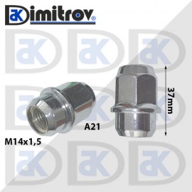 Гайка джанта М14х1,5 А21 37 mm Chrysler 300C Гайка джанта М14х1,5 А21 37 mm Chrysler 300C