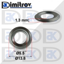 Дифтунга Ø  5,5 х Ø 13,8 х 1,3 mm